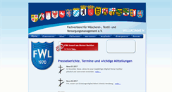 Desktop Screenshot of fwl-ev.de