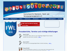Tablet Screenshot of fwl-ev.de
